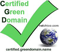 Certified Green Domain Name